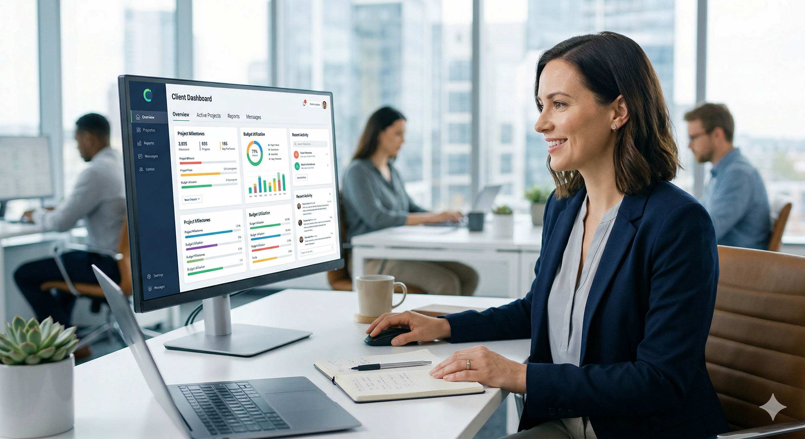 New Client Dashboard
